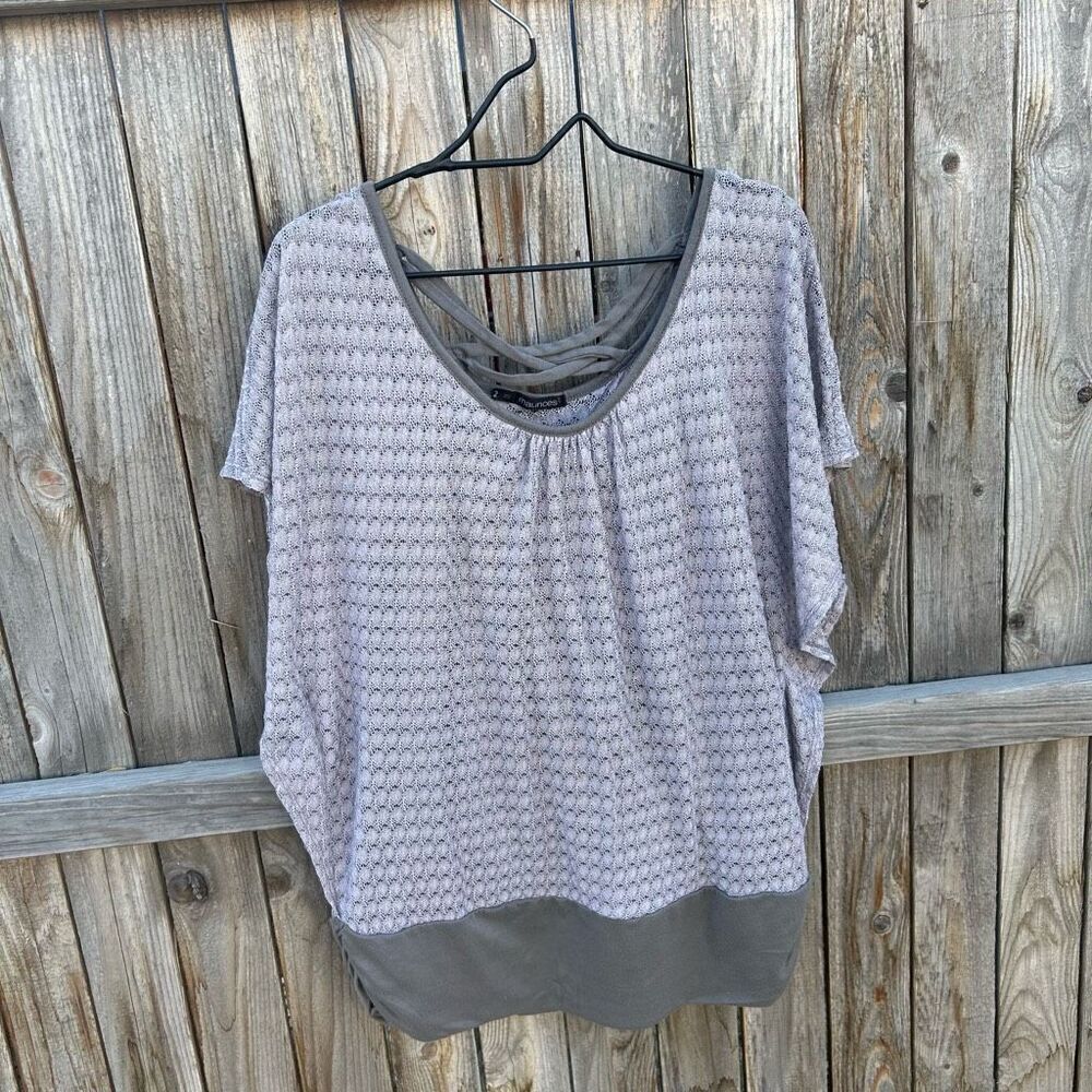 Maurices blouse short sleeve size 2X
